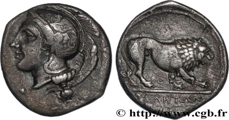 LUCANIA - VELIA
Type : Nomos, statère ou didrachme 
Date : c. 340-334 AC. 
Mint ...