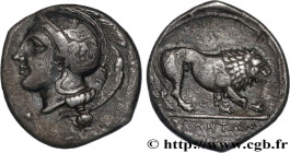 LUCANIA - VELIA
Type : Nomos, statère ou didrachme 
Date : c. 340-334 AC. 
Mint name / Town : Vélia, Lucanie 
Metal : silver 
Diameter : 22,5  mm
Orie...