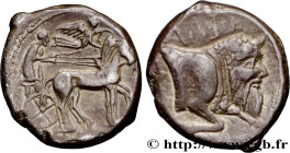 SICILY - GELA
Type : Tétradrachme 
Date : c. 440-430 AC. 
Mint name / Town : Géla, Sicile 
Metal : silver 
Diameter : 26  mm
Orientation dies : 9  h.
...