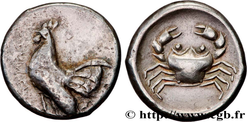 SICILY - HIMERA
Type : Statère, didrachme ou nomos 
Date : c. 482-472 AC. 
Mint ...