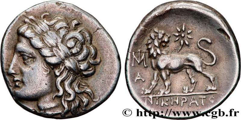 IONIA - MILETUS
Type : Drachme 
Date : c. 259-246 AC. 
Mint name / Town : Milet,...