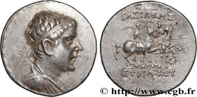 BACTRIA - BACTRIAN KINGDOM - EUCRATIDES I
Type : Tétradrachme 
Date : c. 150 AC. 
Mint name / Town : Atelier incertain 
Metal : silver 
Diameter : 30,...