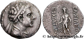 BACTRIA - BACTRIAN KINGDOM - EUCRATIDES II
Type : Tétradrachme 
Date : c. 145-140 AC. 
Mint name / Town : Atelier incertain 
Metal : silver 
Diameter ...