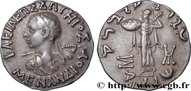 BACTRIA - BACTRIAN KINGDOM - MENANDER I SOTER
Type : Tetradrachme 
Date : c. 160...
