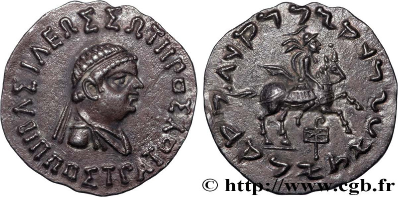 BACTRIA - BACTRIAN KINGDOM - HIPPOSTRATOS
Type : Tétradrachme 
Date : c. 80-60 A...