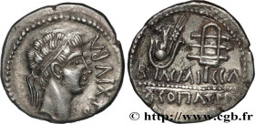 MAURETANIA - MAURETANIAN KINGDOM - JUBA II and CLEOPATRA
Type : Denier 
Date : c. 19 AC. - AD. 6 
Mint name / Town : Césarée, Maurétanie 
Metal : silv...