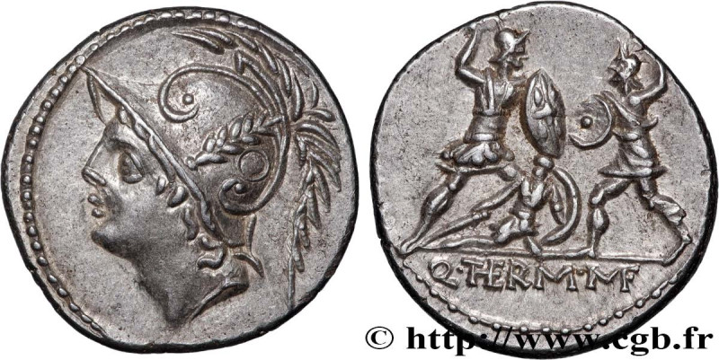 MINUTIA
Type : Denier 
Date : 103 AC. 
Mint name / Town : Rome 
Metal : silver 
...