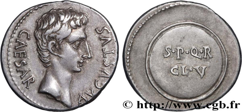AUGUSTUS
Type : Denier 
Date : c. 19-18 AC. 
Mint name / Town : Espagne, atelier...