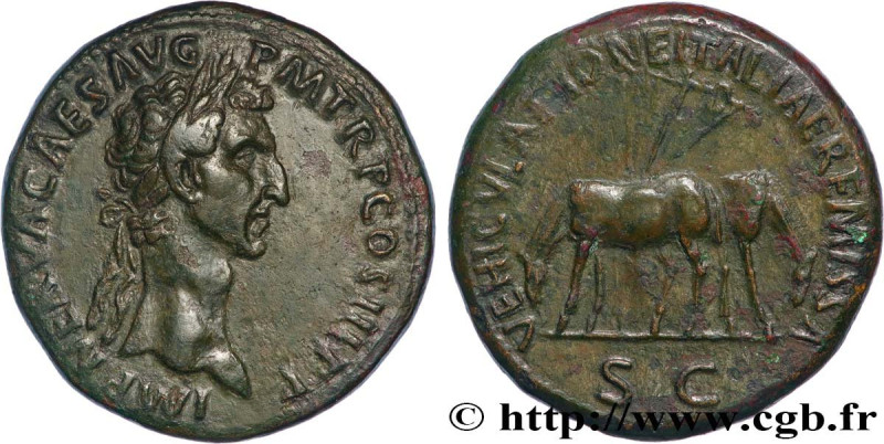 NERVA
Type : Sesterce 
Date : 97 
Mint name / Town : Rome 
Metal : copper 
Diame...
