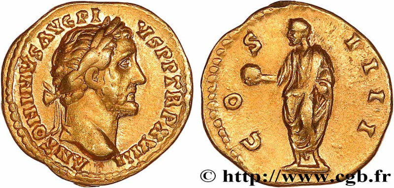 ANTONINUS PIUS
Type : Aureus 
Date : 153-154 
Mint name / Town : Rome 
Metal : g...