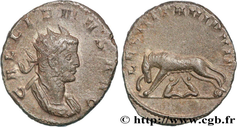 GALLIENUS
Type : Antoninien 
Date : 261 
Mint name / Town : Milan 
Metal : billo...