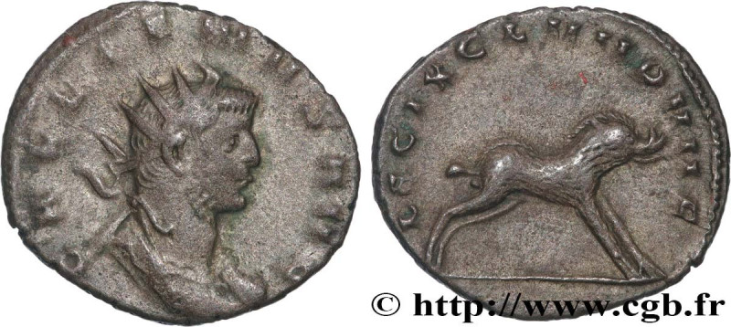 GALLIENUS
Type : Antoninien 
Date : 261 
Mint name / Town : Milan 
Metal : billo...