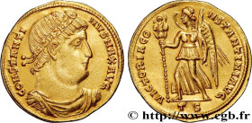CONSTANTINE I THE GREAT
Type : Solidus 
Date : 332 
Mint name / Town : Thessalonique 
Metal : gold 
Diameter : 21,5  mm
Orientation dies : 6  h.
Weigh...