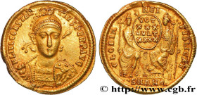 CONSTANTIUS II
Type : Solidus 
Date : 355-361 
Mint name / Town : Antioche 
Metal : gold 
Diameter : 20,5  mm
Orientation dies : 6  h.
Weight : 4,42  ...