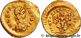 LEO I
Type : Tremissis 
Date : 457-474 
Mint name / Town : Constantinople 
Metal : gold 
Diameter : 14  mm
Orientation dies : 6  h.
Weight : 1,48  g.
...