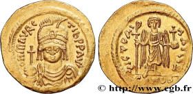 MAURICIUS TIBERIUS
Type : Solidus 
Date : 583-601 
Mint name / Town : Constantinople 
Metal : gold 
Millesimal fineness : 1.000  ‰
Diameter : 20,5  mm...