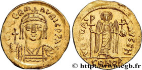 MAURICE TIBERIUS
Type : Solidus 
Date : 583-601 
Mint name / Town : Constantinople 
Metal : gold 
Millesimal fineness : 1000  ‰
Diameter : 20,5  mm
Or...
