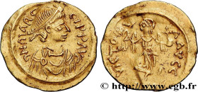 MAURICIUS TIBERIUS
Type : Semissis 
Date : 582-602 
Mint name / Town : Constantinople 
Metal : gold 
Millesimal fineness : 1000  ‰
Diameter : 17  mm
O...