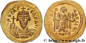 PHOCAS
Type : Solidus 
Date : 603-607 
Mint name / Town : Constantinople 
Metal : gold 
Millesimal fineness : 1000  ‰
Diameter : 22  mm
Orientation di...