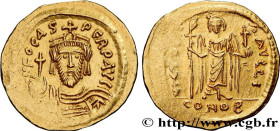 PHOCAS
Type : Solidus 
Date : 604 
Mint name / Town : Constantinople 
Metal : gold 
Millesimal fineness : 1000  ‰
Diameter : 20  mm
Orientation dies :...
