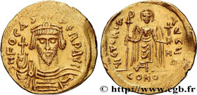 PHOCAS
Type : Solidus 
Date : 607-610 
Mint name / Town : Constantinople 
Metal : gold 
Millesimal fineness : 1000  ‰
Diameter : 20,5  mm
Orientation ...