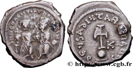 HERACLIUS and HERACLIUS CONSTANTINE
Type : Hexagramme 
Date : 626-635 
Mint name / Town : Constantinople 
Metal : silver 
Diameter : 23  mm
Orientatio...