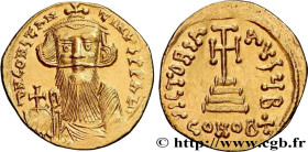 CONSTANS II
Type : Solidus 
Date : 651-654 
Mint name / Town : Constantinople 
Metal : gold 
Millesimal fineness : 1000  ‰
Diameter : 19,5  mm
Orienta...