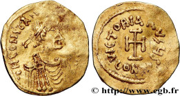 CONSTANS II
Type : Tremissis 
Date : c. 641-646 
Mint name / Town : Constantinople 
Metal : gold 
Millesimal fineness : 1000  ‰
Diameter : 17  mm
Orie...