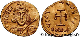 TIBERIUS III APSIMAR
Type : Tremissis 
Date : 698-705 
Mint name / Town : Constantinople 
Metal : gold 
Millesimal fineness : 1000  ‰
Diameter : 15,5 ...
