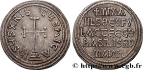 MICHAEL I and THEOPHYLACT
Type : Miliaresion 
Date : 811-813 
Mint name / Town : Constantinople 
Metal : silver 
Diameter : 23  mm
Orientation dies : ...