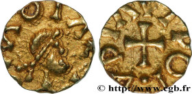 UNSPECIFIED MINT
Type : Triens 
Date : (VIIe siècle) 
Mint name / Town : Atelier indéterminé 
Metal : gold 
Diameter : 11  mm
Orientation dies : 3  h....