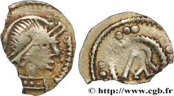 REIMS (CIVITAS REMORVM)
Type : Triens 
Date : c. 670 
Mint name / Town : Reims (région de) 
Metal : gold 
Diameter : 13,5  mm
Orientation dies : 10  h...