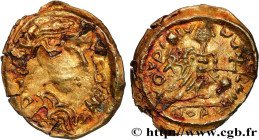 PSEUDO-IMPERIAL COINAGE
Type : Tremissis fourré 
Date : c. 520-550 
Metal : gold 
Millesimal fineness : 1000  ‰
Diameter : 17  mm
Orientation dies : 6...