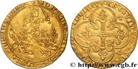 JOHN II "THE GOOD"
Type : Franc à cheval 
Date : 05/12/1360 
Date : n.d. 
Metal : gold 
Millesimal fineness : 1000  ‰
Diameter : 27,5  mm
Orientation ...