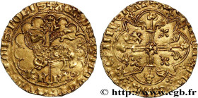 CHARLES VII LE BIEN SERVI / THE WELL-SERVED
Type : Agnel d'or 
Date : 12/11/1427 
Date : n.d. 
Mint name / Town : Montpellier 
Metal : gold 
Diameter ...