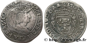 FRANCIS I
Type : Teston, 13e type 
Date : (1529-1531) 
Date : n.d. 
Mint name / Town : Dijon 
Metal : silver 
Millesimal fineness : 898  ‰
Diameter : ...