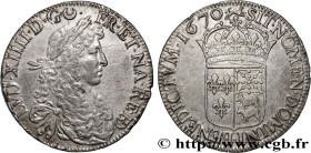 LOUIS XIV "THE SUN KING"
Type : Écu au buste juvénile du Béarn, 2e type 
Date : 1670 
Mint name / Town : Pau 
Quantity minted : 34590 
Metal : silver ...