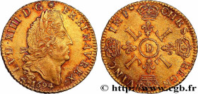 LOUIS XIV "THE SUN KING"
Type : Louis d'or aux quatre L 
Date : 1694 
Mint name / Town : Lyon 
Metal : gold 
Millesimal fineness : 917  ‰
Diameter : 2...