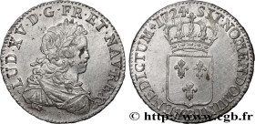 LOUIS XV THE BELOVED
Type : Écu dit "de France" 
Date : 1724 
Mint name / Town : Rouen 
Quantity minted : 478080 
Metal : silver 
Millesimal fineness ...