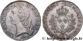 LOUIS XV THE BELOVED
Type : Écu dit "au bandeau" 
Date : 1747 
Mint name / Town : Orléans 
Quantity minted : 15316 
Metal : silver 
Millesimal finenes...