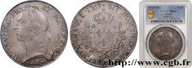 LOUIS XV THE BELOVED
Type : Écu dit "au bandeau" de Béarn 
Date : 1769 
Mint name / Town : Pau 
Quantity minted : 1381245 
Metal : silver 
Millesimal ...
