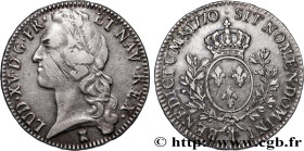 LOUIS XV THE BELOVED
Type : Écu dit “au bandeau” 
Date : 1770 
Mint name / Town : Nantes 
Quantity minted : 27390 
Metal : silver 
Millesimal fineness...
