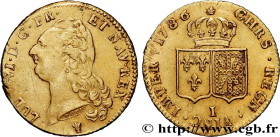LOUIS XVI
Type : Double louis d’or dit "aux écus accolés" 
Date : 1786 
Mint name / Town : Limoges 
Quantity minted : 208012 
Metal : gold 
Millesimal...