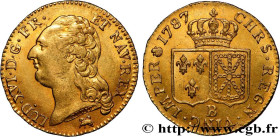 LOUIS XVI
Type : Louis d'or dit "aux écus accolés" 
Date : 1787 
Mint name / Town : Rouen 
Quantity minted : 99086 
Metal : gold 
Millesimal fineness ...