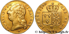 LOUIS XVI
Type : Louis d'or dit "aux écus accolés" 
Date : 1789 
Mint name / Town : Lille 
Quantity minted : 79951 
Metal : gold 
Millesimal fineness ...
