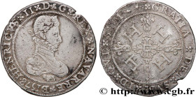 NAVARRE - KINGDOM OF NAVARRE - HENRY III
Type : Franc 
Date : 1578 
Mint name / Town : Pau 
Metal : silver 
Diameter : 34  mm
Orientation dies : 6  h....