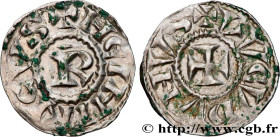 LYONNAIS - LYON - HENRY THE BLACK
Type : Denier 
Date : c. 1039-1056 
Date : n.d. 
Mint name / Town : Lyon 
Metal : silver 
Diameter : 18,5  mm
Orient...