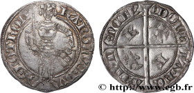 DUCHY OF LORRAINE - CHARLES II
Type : Petit gros au cavalier et aux alérions 
Date : c.1390-1420 
Mint name / Town : Nancy 
Metal : billon 
Diameter :...