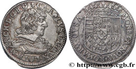 DUCHY OF LORRAINE - CHARLES IV
Type : Teston 
Date : 1638 
Mint name / Town : Remiremont 
Metal : silver 
Diameter : 29,5  mm
Orientation dies : 12  h...