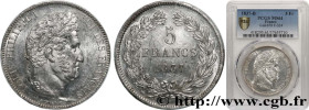 LOUIS-PHILIPPE I
Type : 5 francs IIe type Domard 
Date : 1837 
Mint name / Town : Rouen 
Quantity minted : 6.073.336 
Metal : silver 
Millesimal finen...